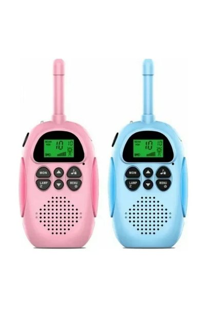 OEM Παιδικοί ασύρματοι πομποδέκτες Walkie Talkie 2 τεμαχίων - γαλάζιο και ροζ...