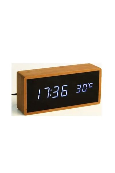 OEM Επιτραπέζιο ψηφιακό ρολόι Bamboo Clock