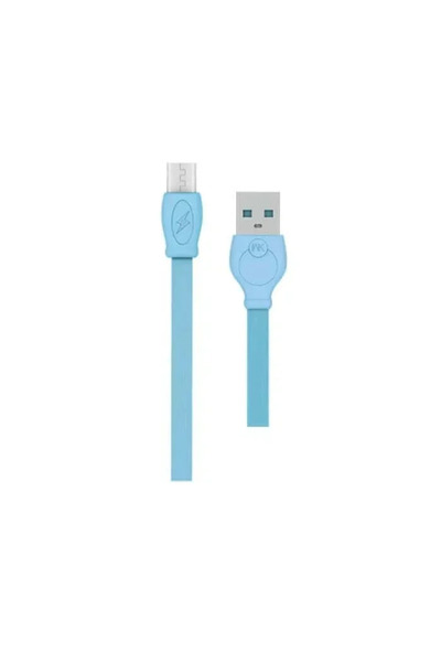 OEM Καλώδιο φόρτισης και συχρονισμού Micro USB WK WDC-023 3m, σε γαλάζιο χρώμα