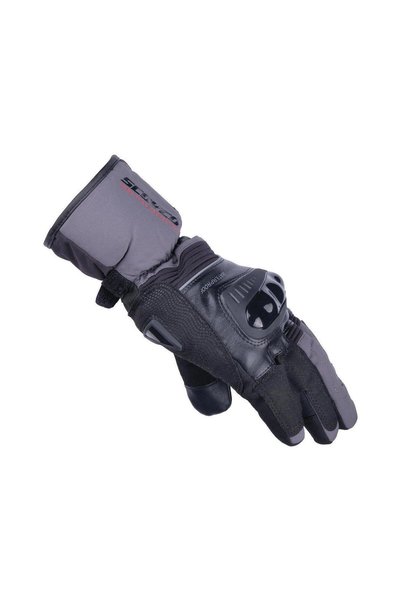MOTOANL Motorcycle Gloves Winter Model 500D Oxford Fabric Full Protection Dark Gray Gloves