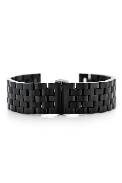 PACIFIC Brățară Model 2 - Negru 18mm