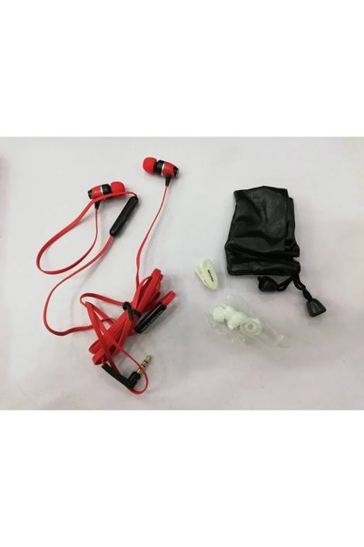 AWEI Ακουστικά-Handsfree S88Hi 3.5MM με μικρόφωνο, σε κόκκινο χρώμα