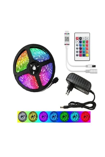 OEM Ταινία LED RGB με Κοντρόλ 5 Μέτρα rixme 5050 RZ-138