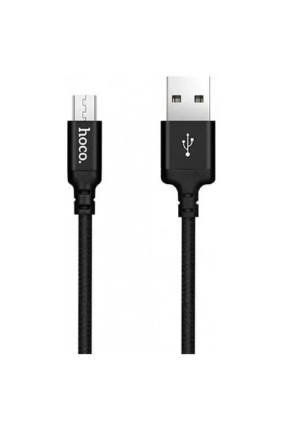 Hoco Καλώδιο X14 Micro Usb to Usb 2m, σε Μαύρο Χρώμα