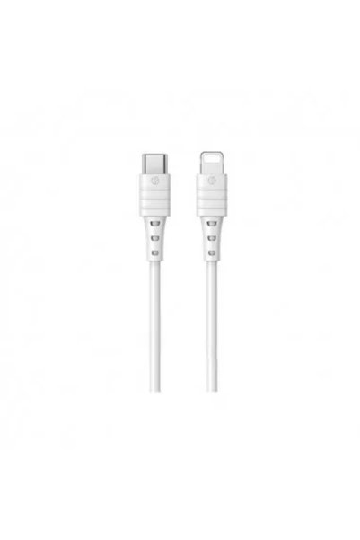 Remax RC-068i USB-C to Lightning Cable 20W 1m σε λευκό χρώμα