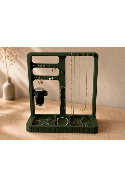 DU&ER Demountable 230 × 110 × 240 mm Multi-Purpose Jewelry and Watch Organize...