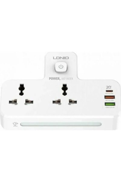 OEM Αντάπτορας πρίζας από Universal σε ελλάδας Ldnio SC2311