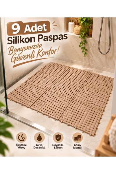 hardiness 9'Lu Banyo Havuz Ve Yer Karosu-Silikon Yer Karosu-Silikon Paspas