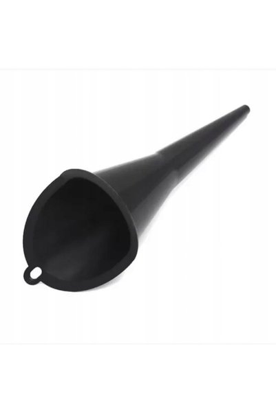 Korbi Pâlnie auto, Universală, Plastic, Mare, Sistem anti-stropire, Negru, Înălțime 28 cm, Diametru intrare 8 cm, Diametru ieșire 1.5 cm, Ideală pentru combustibil, Ulei, Lichide de răcire, Ecologică, Design compact