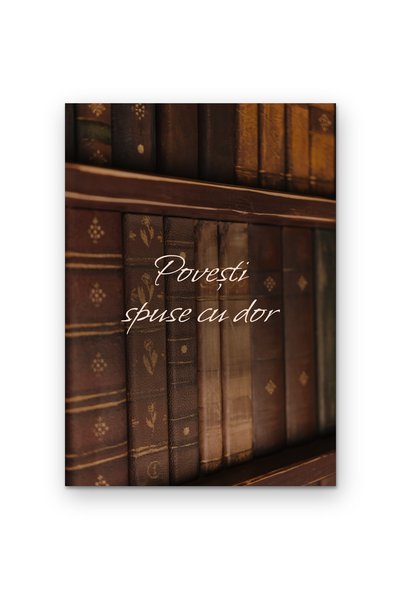 OEM Poster decorativ perete Povești spuse cu dor, design minimalist, Carton 2...