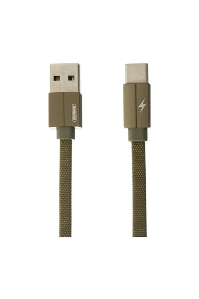 Remax Καλώδιο φόρτισης RC-094a Kerolla 2.1A για Type C 1m, σε πράσινο χρώμα