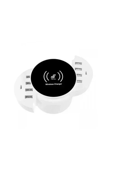 OEM Ασύρματη βάση φόρτισης κινητών με 8 θύρες USB - Wireless Charging