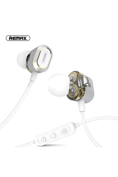 Remax Ακουστικό Bluetooth RB - S26, σε λευκό χρώμα