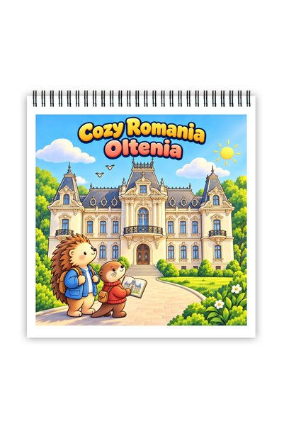 Legendary Gifts Carte de colorat, 49 de ilustrații Cozy Romania — Oltenia, 10...