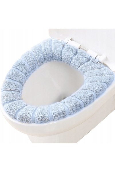 OEM Husă pentru colacul de toaletă, Korbi, Material sigur pentru pielea, Lava...