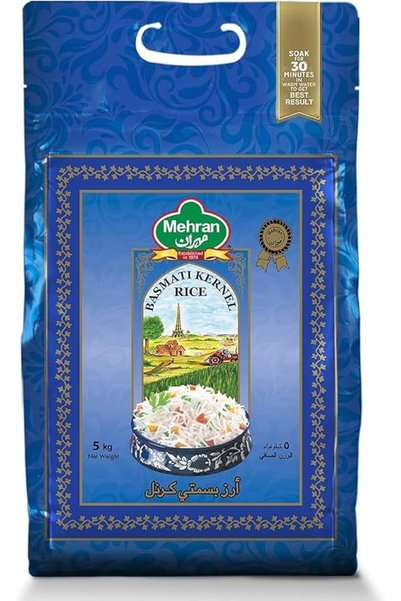 MEHRAN أرز بسمتي نقي، 5 كجم