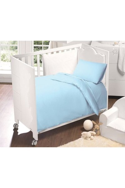 MAY HOME Σεντόνι Κούνιας Βρεφικό Βαμβακερό (Πλάτος: 80εκ. x Μήκος: 120εκ.) - ...