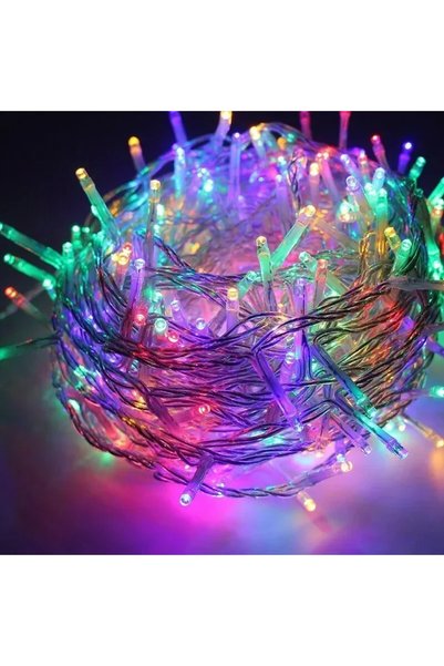 OEM Χριστουγεννιάτικα λαμπάκια 270 Led 3x2m με 8 προγράμματα πολύχρωμο 17358-06