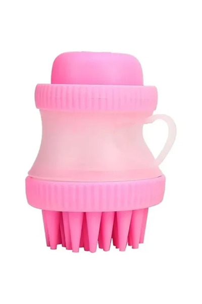 OEM Βούρτσα σιλικόνης καθαρισμού σκύλων - DOG WASHER CLEANING DEVICE σε ροζ χ...