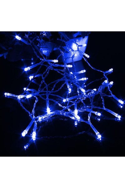 OEM Χριστουγεννιάτικα λαμπάκια LED μπλε 1μ Arrango AN57463 10