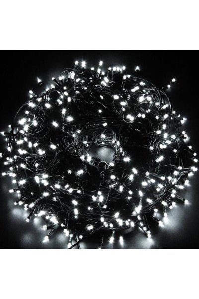 OEM Χριστουγεννιάτικα φώτα Led 200 λαμπάκια επεκτεινόμενα με πράσινο καλώδιο ...