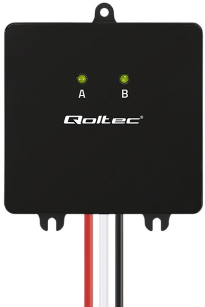 Qoltec Echilibrator de tensiune 24 V pentru 2 baterii de 12 V LiFePO4, AGM, G...