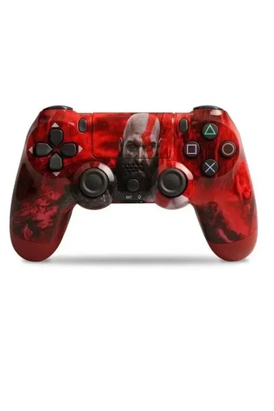 DOUBLESHOCK Ασύρματο Gamepad για PS4 God Of War κόκκινο