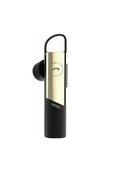 Remax RB-T15 Earbud Bluetooth Handsfree σε χρυσό χρώμα