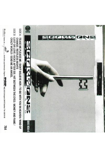 Kadıköy Plak Kulübü DİKKAT KASET !!! Scorpions – Crazy World Kaset