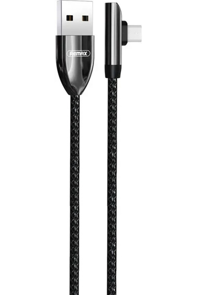 Remax Fonly RC-103 Πλεγμένο καλώδιο USB σε Lightning μαύρο 1.2μ