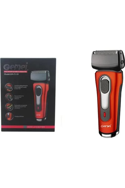 OEM Επαναφορτιζόμενη ξυριστική μηχανή Gemei GM-7110