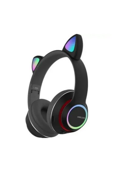 OEM Ασύρματα ακουστικά Cat Ear Headphones - μαύρο L450