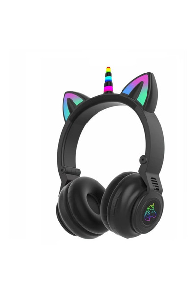 OEM STN-27Ασύρματα Bluetooth Over Ear ακουστικά μαύρα Unicorn