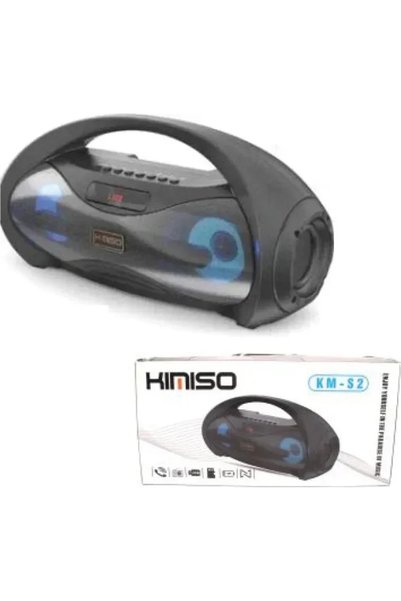 OEM Ηχείο με λειτουργία Karaoke KM-S2 σε μαύρο χρώμα