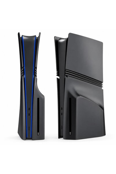 cosmostech CS5-032 PS5 Pro CD Disc ve Digital Edition Uyumlu Konsol Kapak Seti – PlayStation 5 Pro Koruyucu Yan Panel Faceplate Siyah