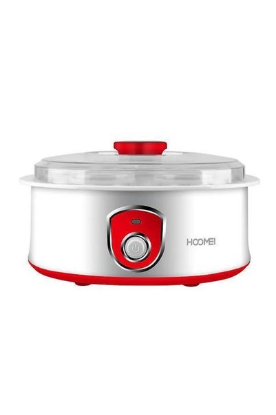 OEM Γιαουρτομηχανή με κάδο 1.5lt 20W Hoomei HM-6540 λευκό/Κόκκινο