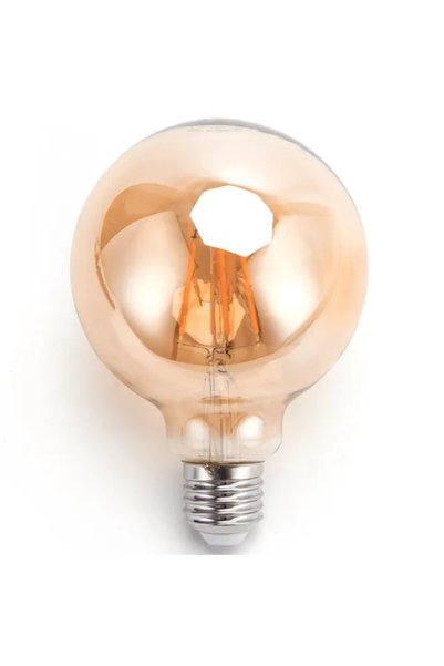 OEM Λάμπα Νήματος LED Amber G125 E27 4W 2200K Aigostar