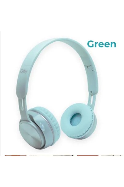 OEM Ενσύρματα ακουστικά -Heavy Bass GJ-36, σε πράσινο χρώμα GJBY