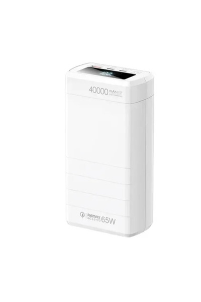 Remax Dinba Power Bank 40000mAh 65W με θύρα USB-A και 2 θύρες USB-C Power Del...