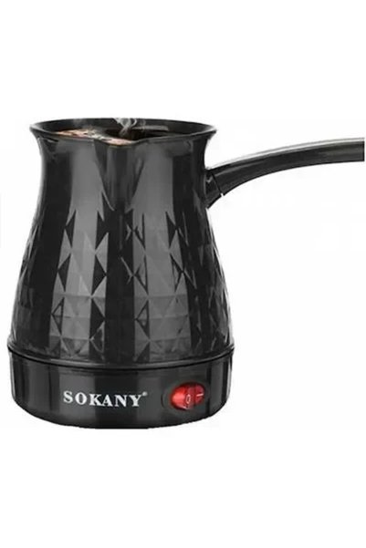 OEM Ηλεκτρικό μπρίκι 600W, 500ml SOKANY SK-205 σε μαύρο χρώμα