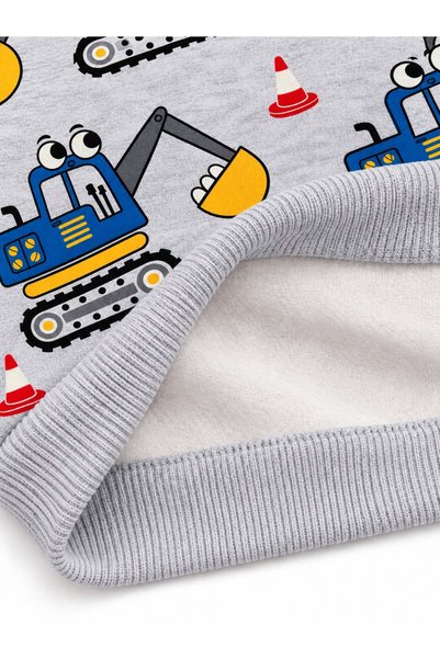 Oz Baby Mixed Printed Baby Boy Pajama Set, Cotton, Winter, 1-5 Years Old
