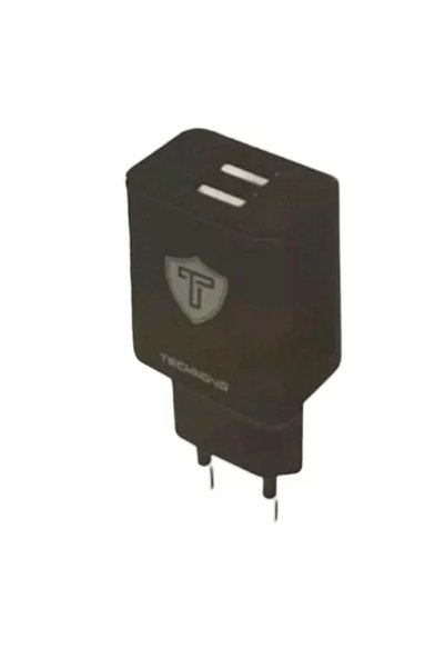 OEM Φορτιστής τοίχου TRAVEL CHARGER TN-C006, 2 USB -Α, 2.4A, σε μαύρο χρώμα