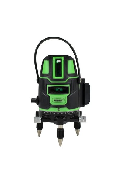 Andowl Επαγγελματικό ηλεκτρικό αλφάδι Laser οριζόντιο/Κάθετο Q-SP01 σε πράσιν...