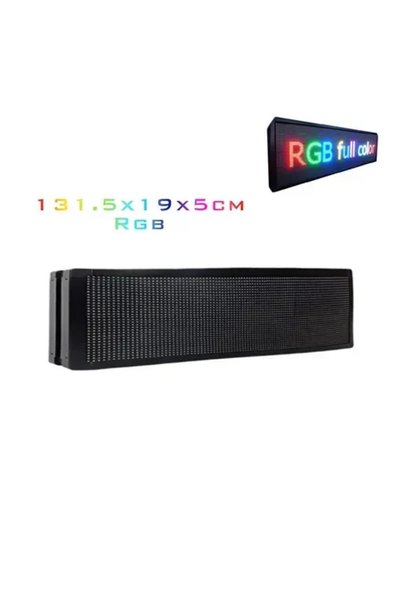 OEM Πινακίδα LED εξωτερικού χώρου με WiFi RGB 220V 131x19x5 εκ. 17959017