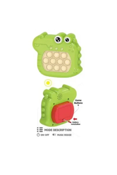 OEM Αγχολυτικό παιχνίδι χειρός 13x15 εκ. Bubble Stress Toy - πράσινο 82616