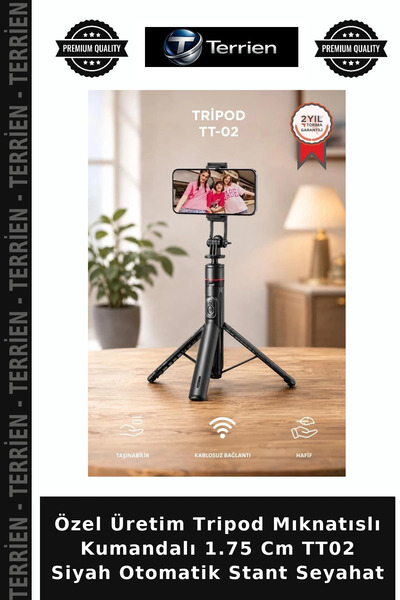 Generic Brand Special Production Tripod with Magnetic Control 1.75 cm Tt02 Bl...