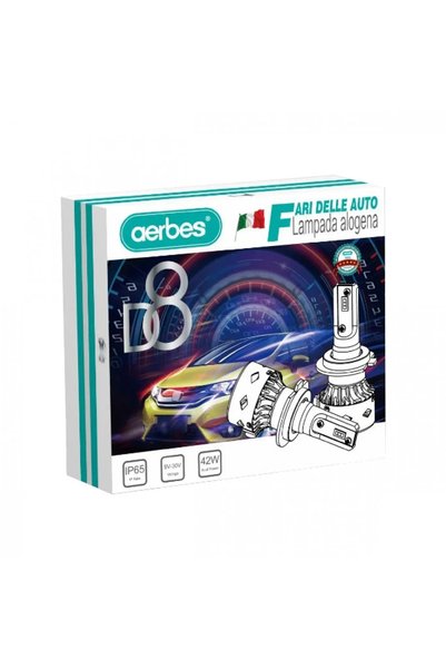 OEM Λαμπτήρες LED SMD φώτα πορείας H11 42W 6000K D8 4800Lm 2x aerbes®