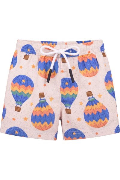 OtherMax Pantaloni scurți de baie pentru băieți, pentru plajă, cu uscare rapi...