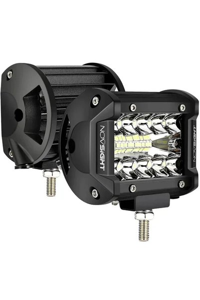 NOVSIGHT Κιτ LED Pod 4 Ιντσών Light Flood Spot Combo