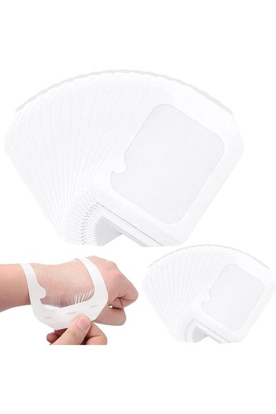 Bukela Transparent Film Dressing 20 Pieces, Waterproof Adhesive Clear Bandage...